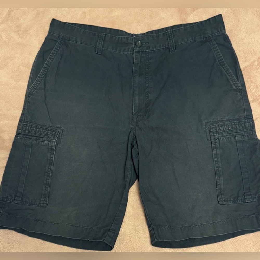 Savane Dark Gray Cargo Shorts for Men